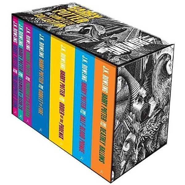 The Complete Harry Potter Collection, Adult Edition, 7 Vols., J.K. Rowling