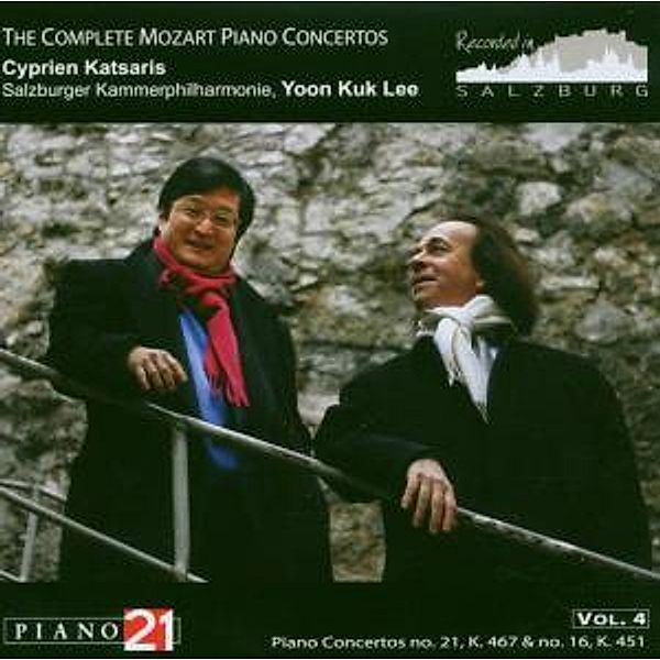 The Complete Mozart Piano Concertos, Cyprien Katsaris, Yoon Kuk Lee, Salzburger Kammerph.