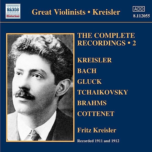 The Complete Recordings Vol.2, Fritz Kreisler