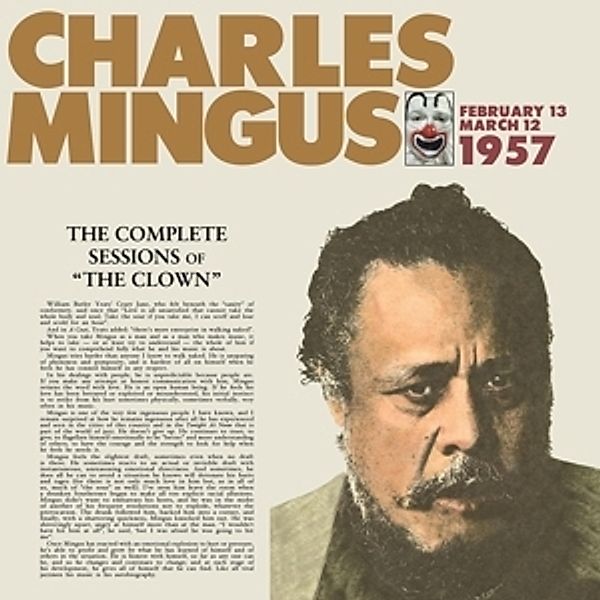 The Complete Sessions Of The Clown (Vinyl), Charles Mingus