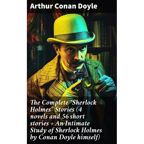 The Complete Sherlock Holmes Stories (4 novels and 56 short stories + An Intimate Study of Sherlock Holmes by Conan Doyle himself), Arthur Conan Doyle