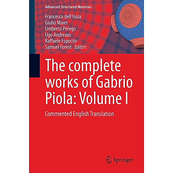 The complete works of Gabrio Piola.Vol.1