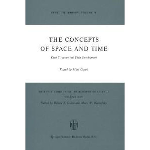 The Concepts of Space and Time / Boston Studies in the Philosophy and History of Science Bd.22