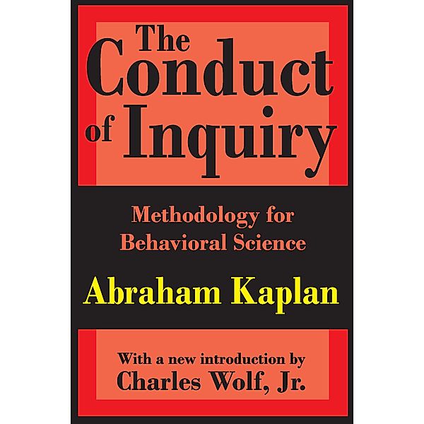 The Conduct of Inquiry, Abraham Kaplan