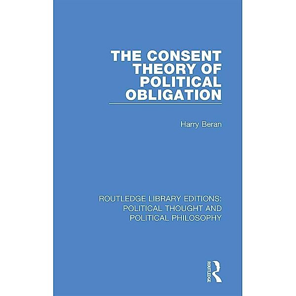 The Consent Theory of Political Obligation, Harry Beran