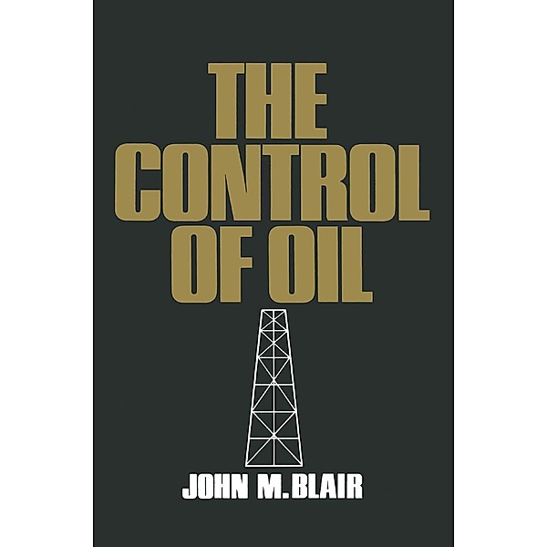 The Control of Oil / Palgrave Macmillan, NA NA