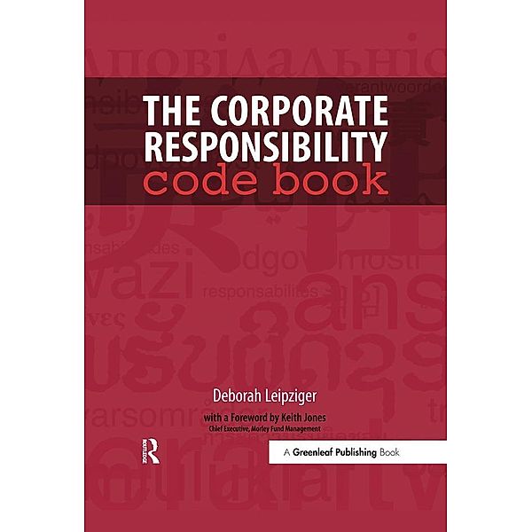 The Corporate Responsibility Code Book, Deborah Leipziger