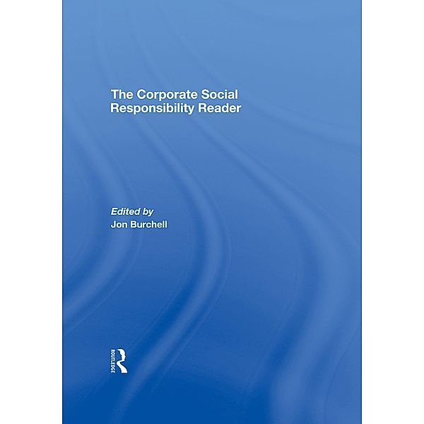 The Corporate Social Responsibility Reader