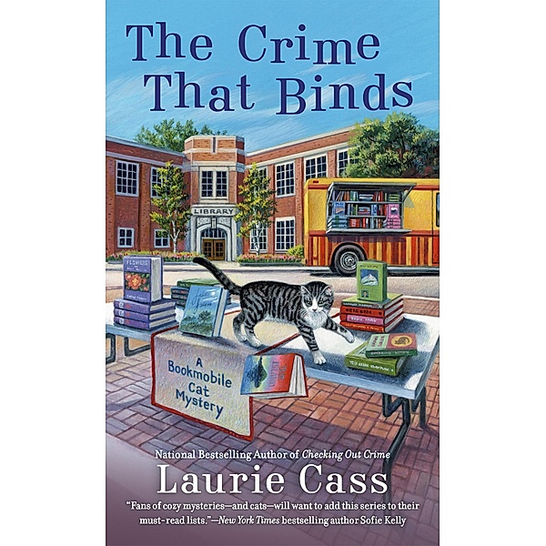 The Crime That Binds / A Bookmobile Cat Mystery Bd.10, Laurie Cass