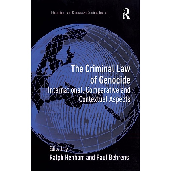 The Criminal Law of Genocide, Paul Behrens