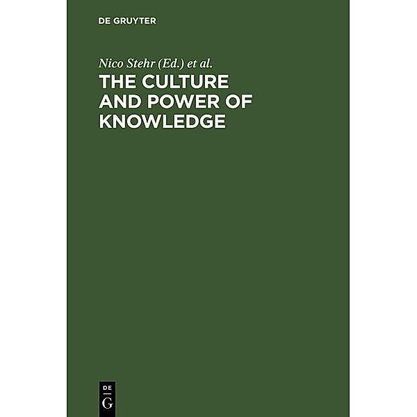 The Culture and Power of Knowledge