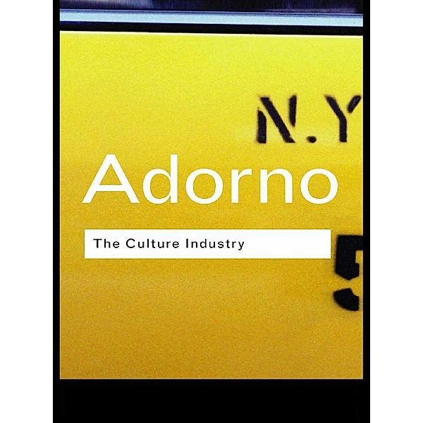 The Culture Industry, Theodor W Adorno