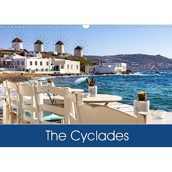 The Cyclades (Wall Calendar 2022 DIN A3 Landscape), Joana Kruse