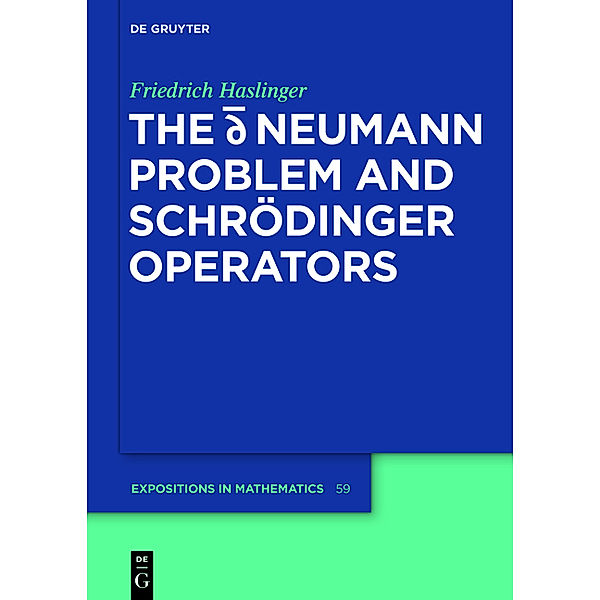 The d-bar Neumann Problem and Schrödinger Operators, Friedrich Haslinger