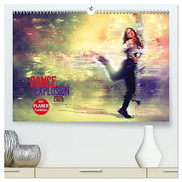 The Dance Explosion (hochwertiger Premium Wandkalender 2025 DIN A2 quer), Kunstdruck in Hochglanz, Calvendo, Dirk Meutzner