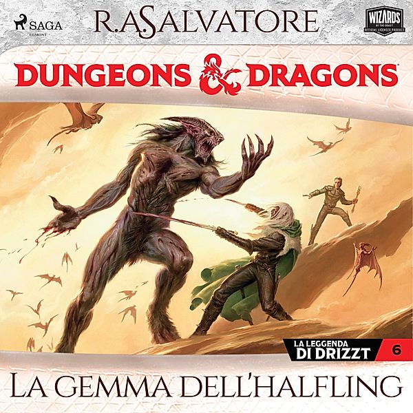 The Dark Elf Trilogy - 6 - Dungeons & Dragons: La gemma dell'halfling, R.A. Salvatore