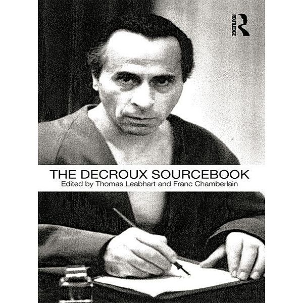 The Decroux Sourcebook