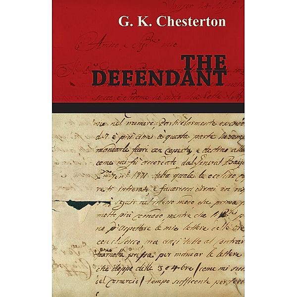 The Defendant, G. K. Chesterton