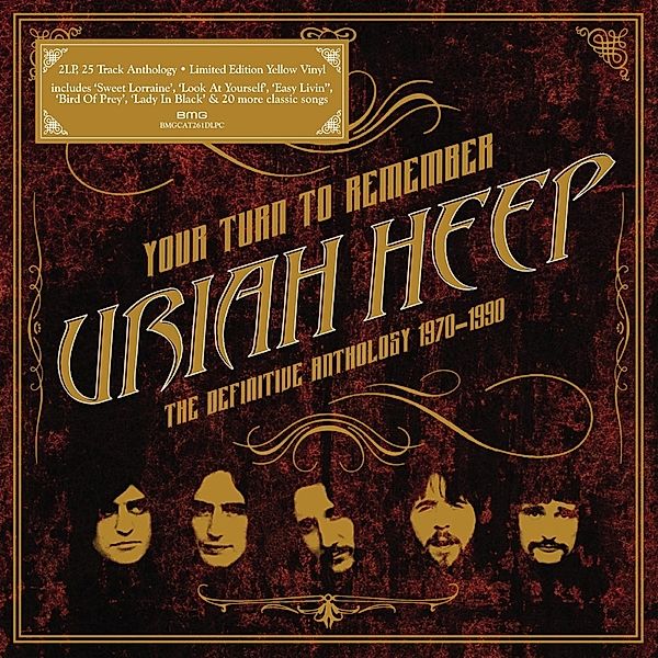 The Definitive Anthology 1970-1990 Coloured Vinyl, Uriah Heep