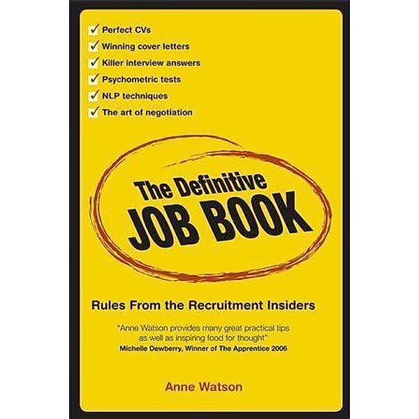 The Definitive Job Book, Anne Watson