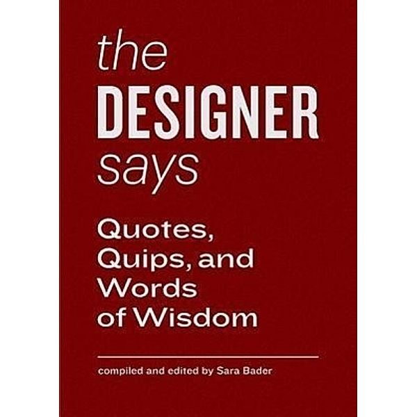 The Designer Says, Sara Baader