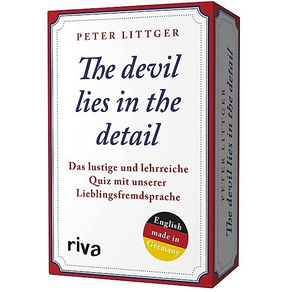 riva Verlag The devil lies in the Detail (Spiel), Peter Littger