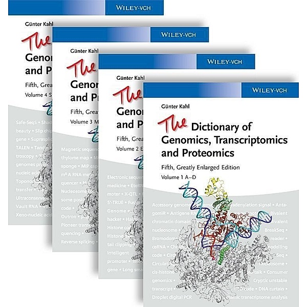 The Dictionary of Genomics, Transcriptomics and Proteomics, Günter Kahl