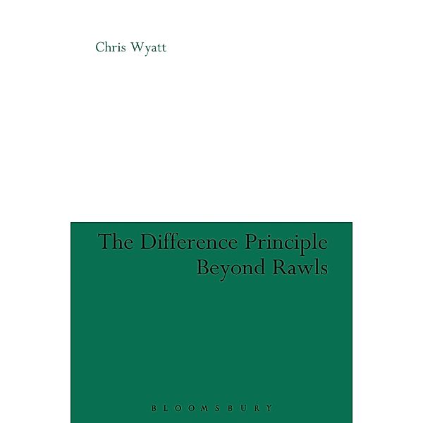 The Difference Principle Beyond Rawls, Chris Wyatt