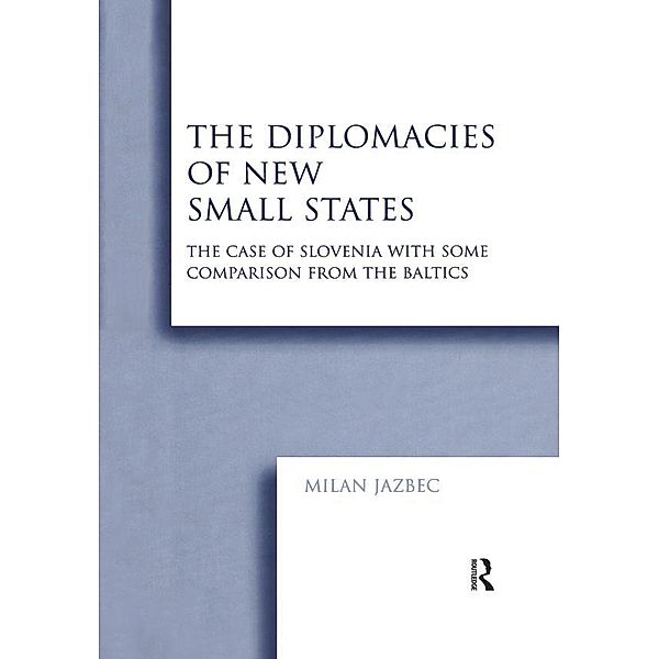 The Diplomacies of New Small States, Milan Jazbec