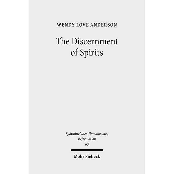 The Discernment of Spirits, Wendy Love Anderson