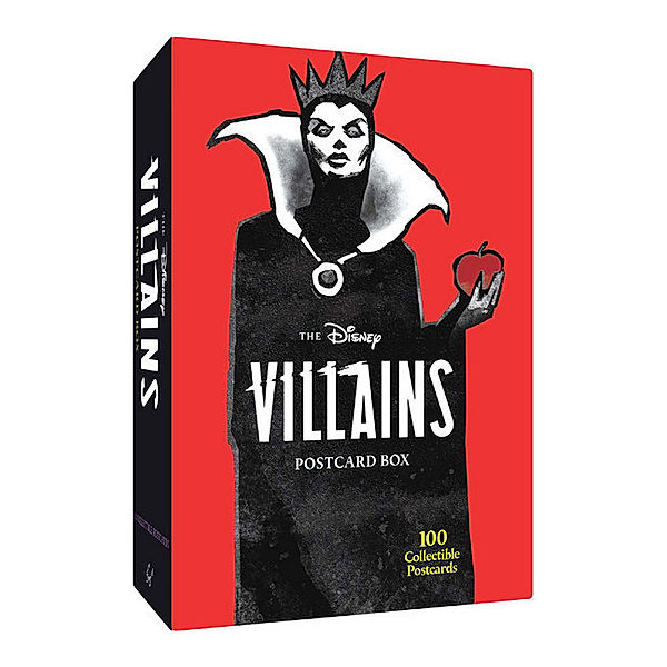 The Disney Villains Postcard Box, Walt Disney