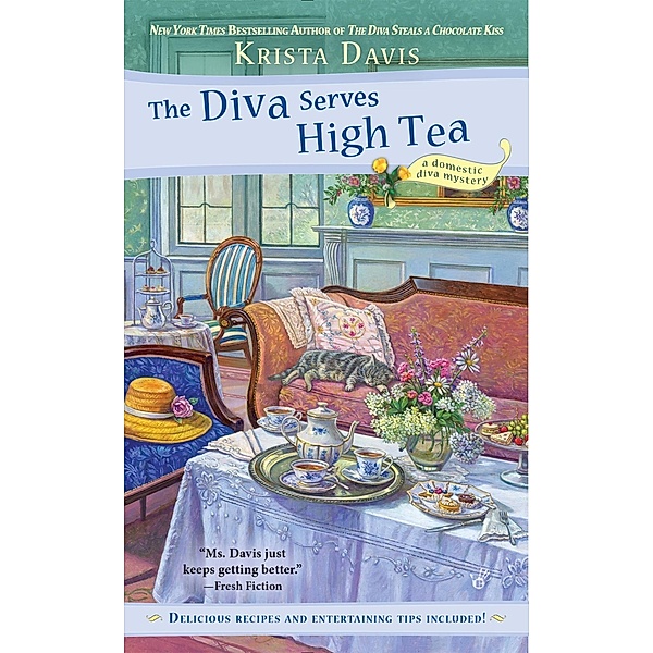 The Diva Serves High Tea / A Domestic Diva Mystery Bd.10, Krista Davis
