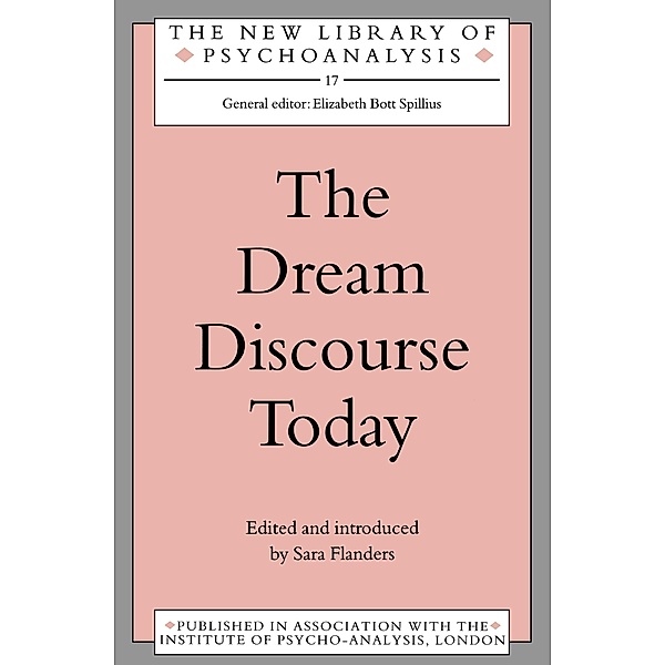 The Dream Discourse Today, Sara Flanders
