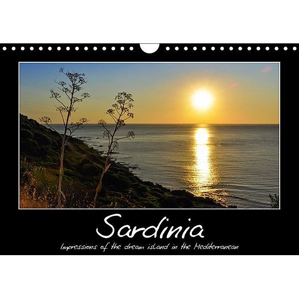 The dream island Sardinia / UK-Version (Wall Calendar 2017 DIN A4 Landscape), Marcel Wenk