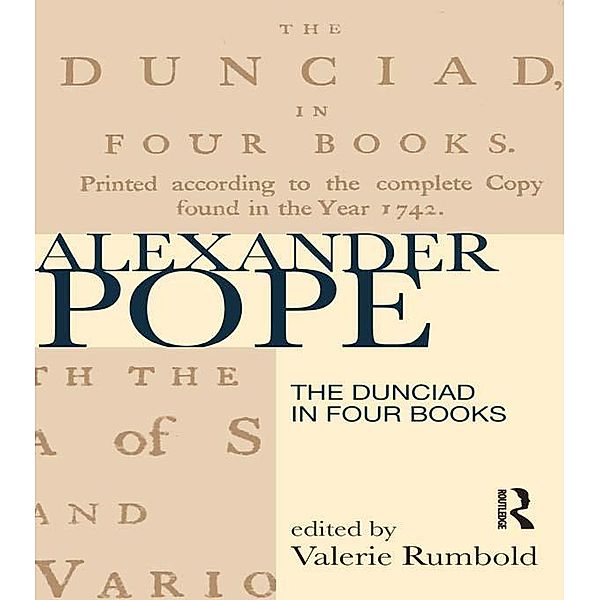 The Dunciad in Four Books