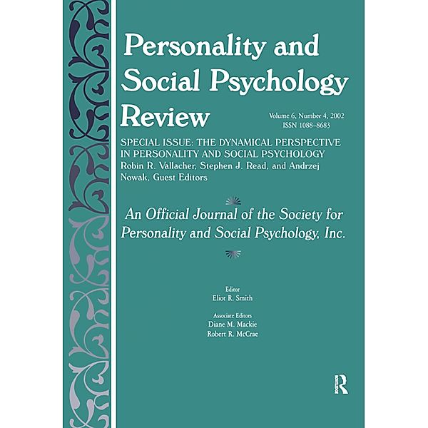 The Dynamic Perspective in Personality and Social Psychology