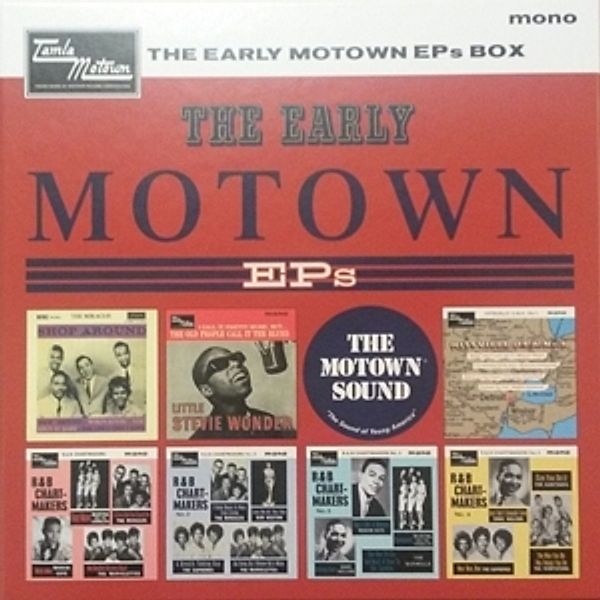 The Early Motown EPs Vinyl Box Set, Diverse Interpreten