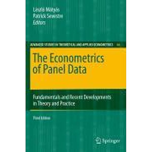 The Econometrics of Panel Data / Advanced Studies in Theoretical and Applied Econometrics Bd.46