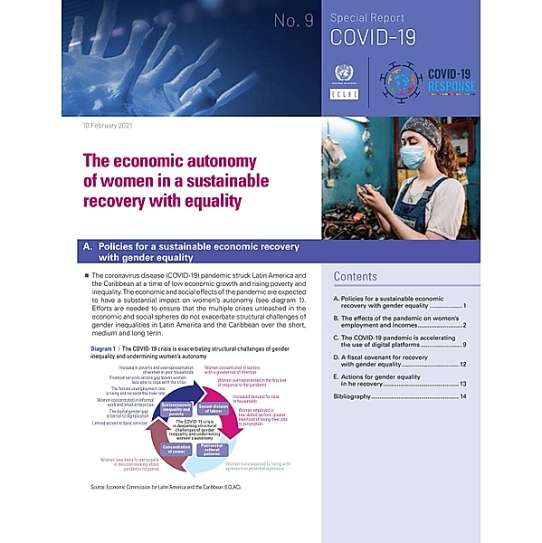 The Economic Autonomy of Women in a Sustainable Recovery with Equality / ECLAC COVID-19 Special Report