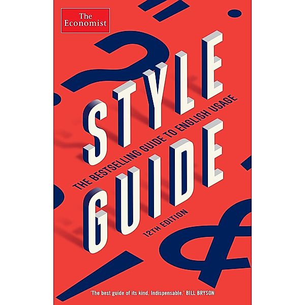 The Economist Style Guide, The Economist, Ann Wroe