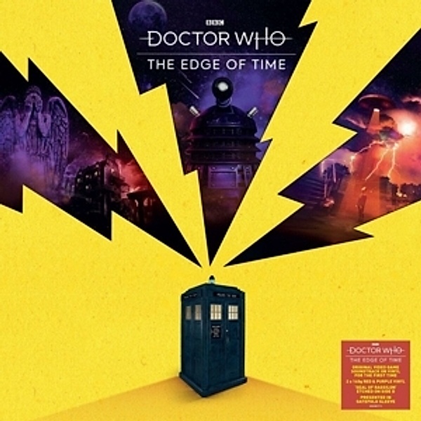 The Edge Of Time Soundtrack (Red & Purple 2lp) (Vinyl), Doctor Who