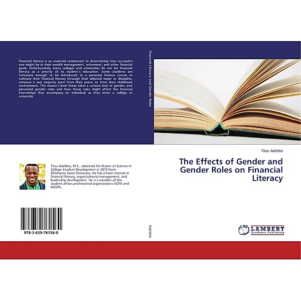 The Effects of Gender and Gender Roles on Financial Literacy, Titus Adeleke