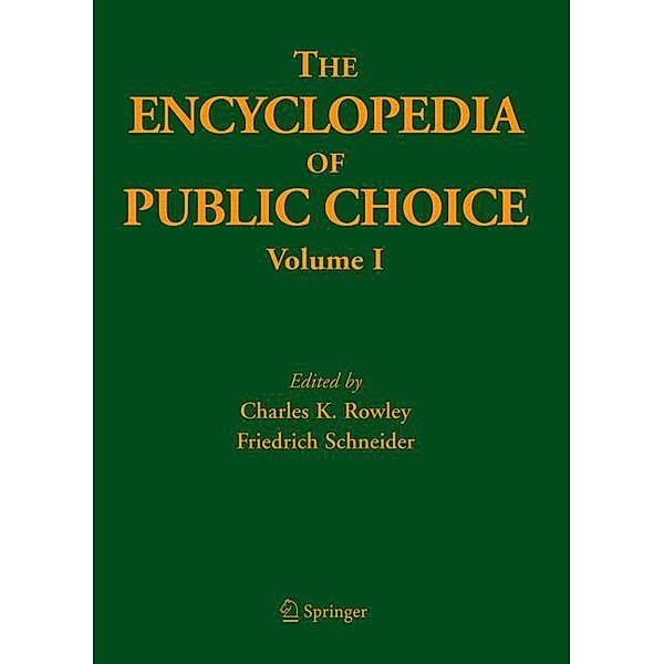 The Encyclopedia of Public Choice, 2 Teile