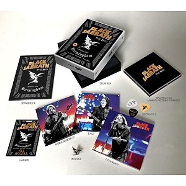 The End (Limited Super Deluxe Edition, 3CD + DVD + Blu-ray), Black Sabbath