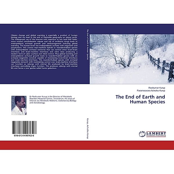 The End of Earth and Human Species, Ravikumar Kurup, Parameswara Achutha Kurup