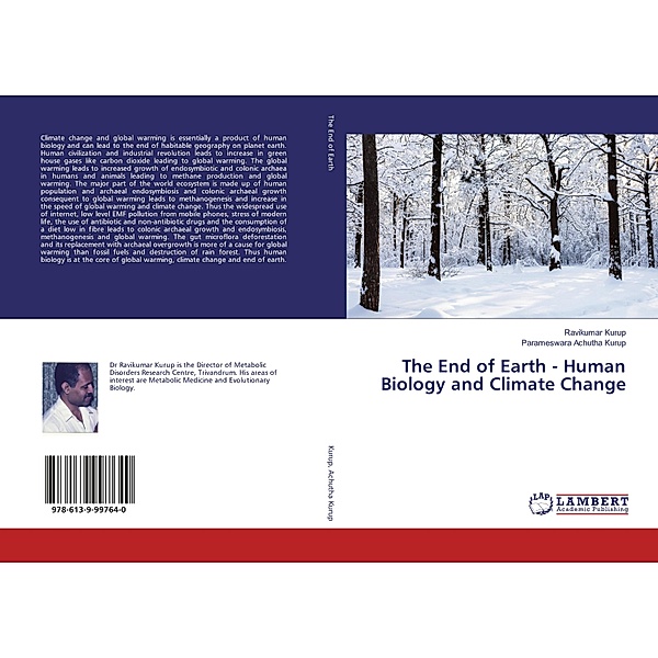 The End of Earth - Human Biology and Climate Change, Ravikumar Kurup, Parameswara Achutha Kurup