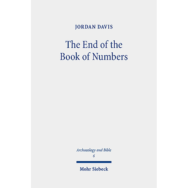 The End of the Book of Numbers, Jordan Davis