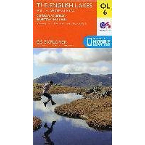 The English Lakes - South-Western Area, Coniston, Ulverston & Barrow-in-Furness, Ordnance Survey