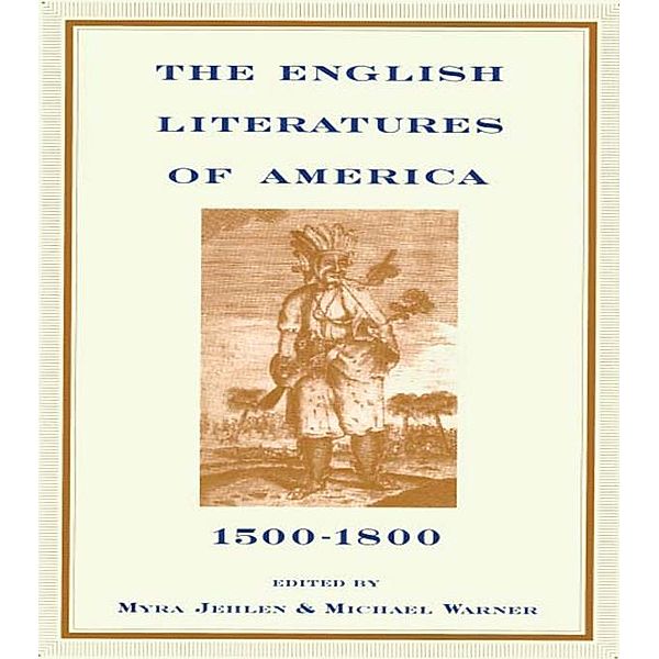 The English Literatures of America