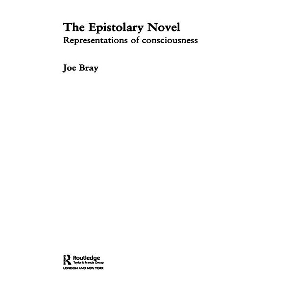 The Epistolary Novel, Joe Bray